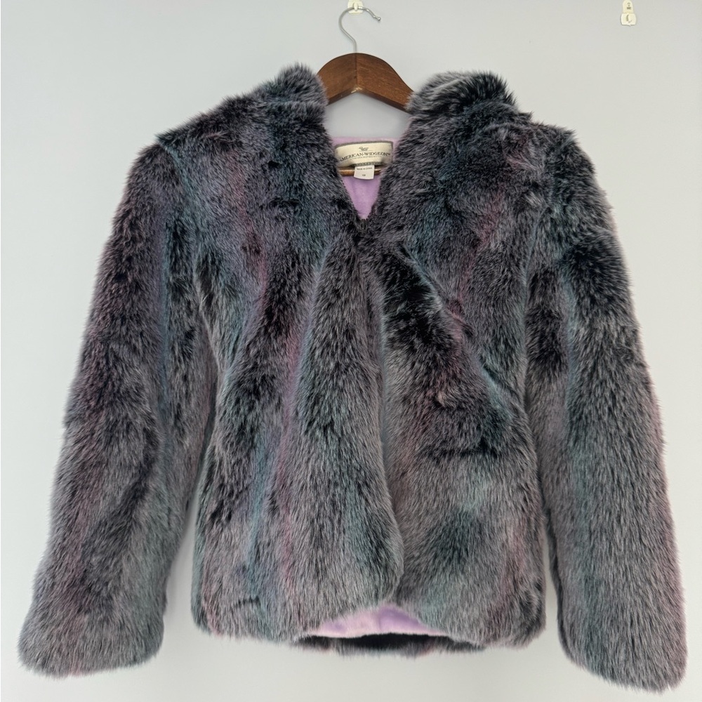 Stylish Faux Fur Kids Jacket